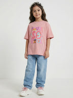 Paw Patrol Cute Graphic Pink Kids  T-Shirt