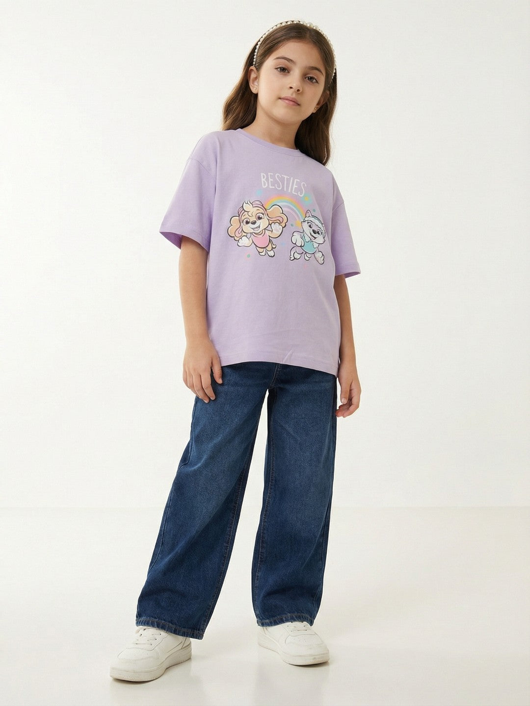 Paw Patrol Best Friends Lavender Kids  T-Shirt