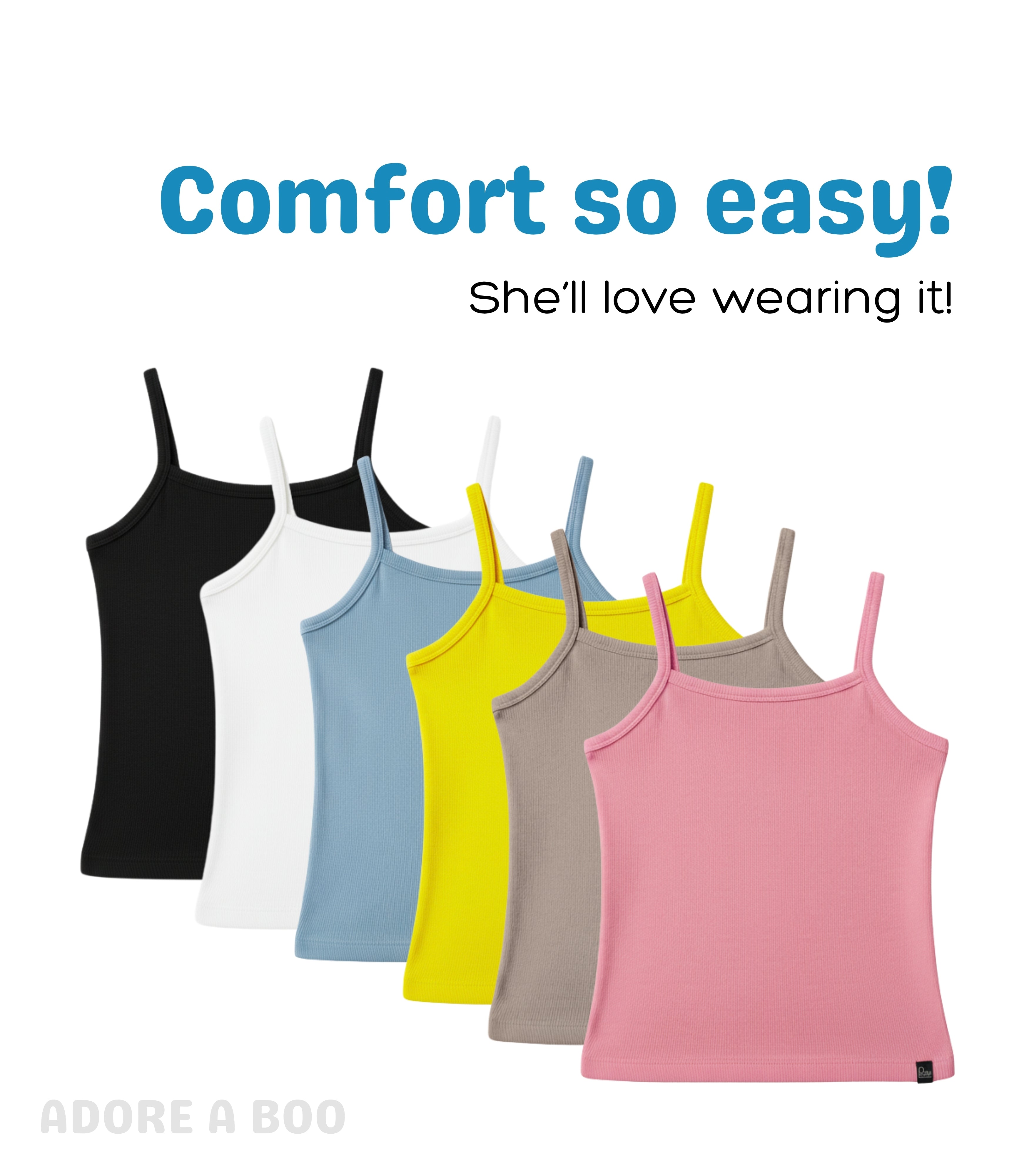 Beige Camisole for Girls