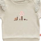 Adorable Green & Pink Pastel Theme Mushroom Designer Baby Layette Pack
