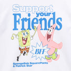 BFF_Fist_Bump_Cartoon_Print_Kids_T-Shirt_Sponge_Bop