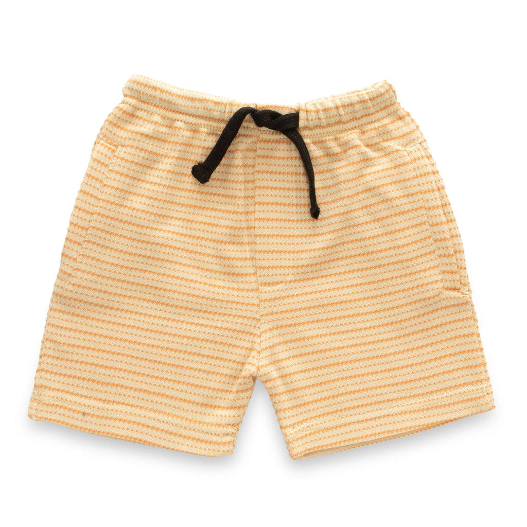 orange stripes boys shorts