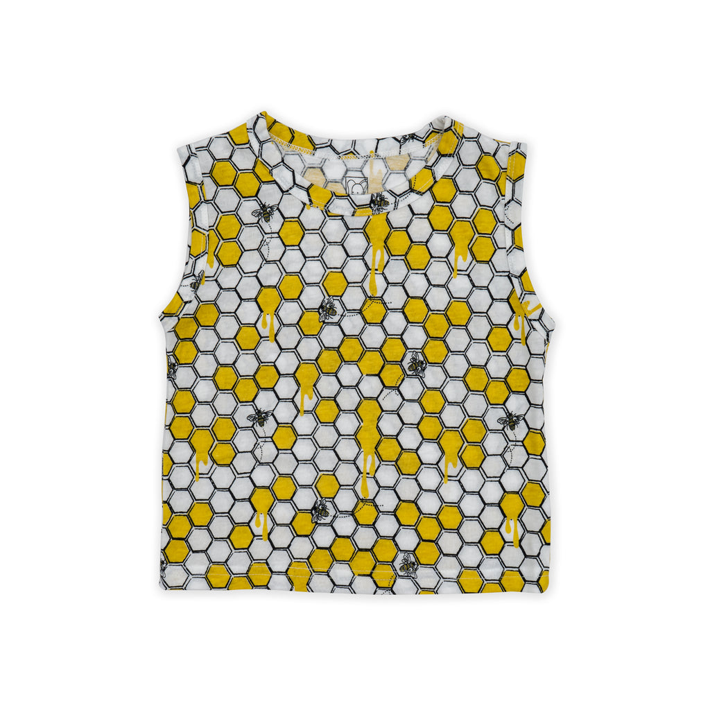 Baby Honeycomb Printed Lounge Wear Set