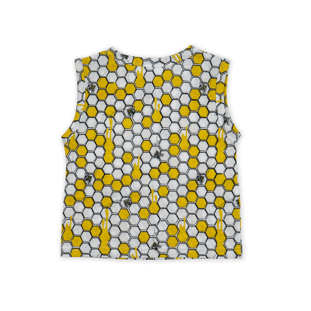 Baby Honeycomb Printed Lounge Wear Set