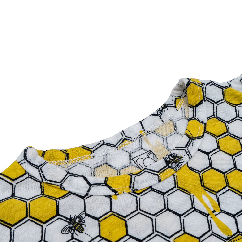 Baby Honeycomb Printed Lounge Wear Set