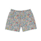 Baby Blue Floral Printed Lounge Wear Set