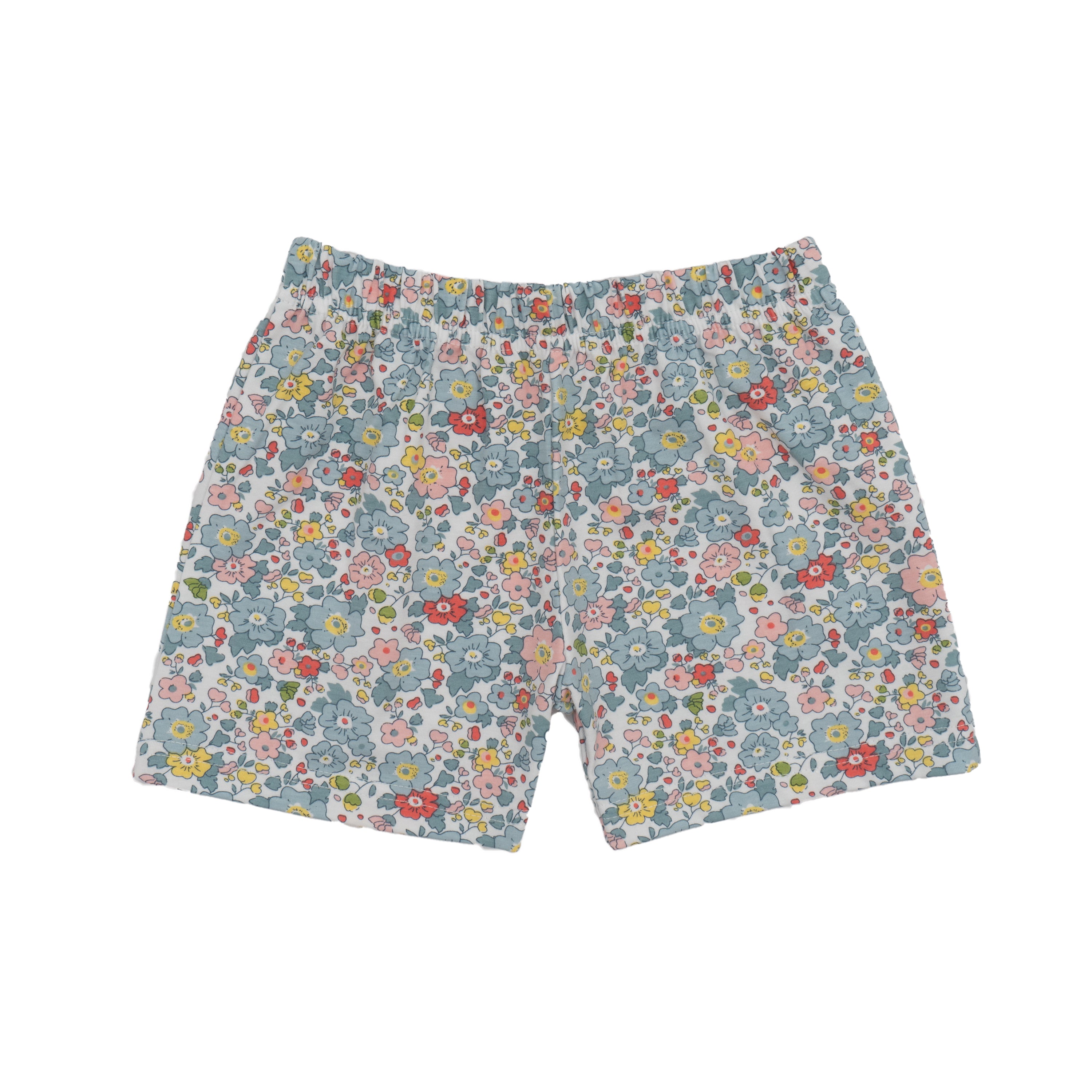 Baby Blue Floral Printed Lounge Wear Set