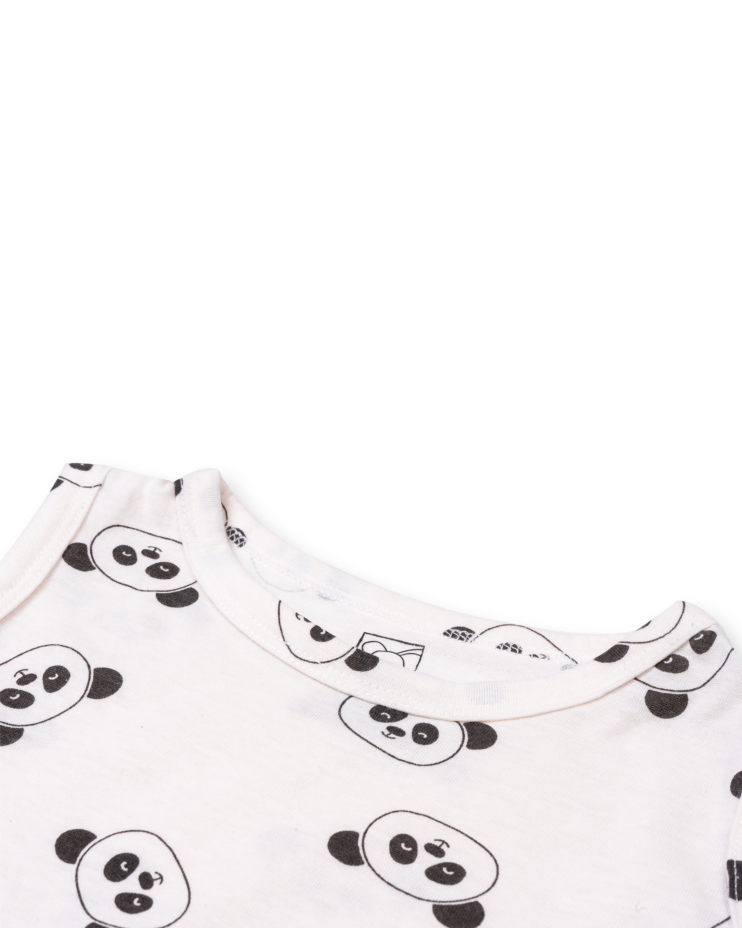 Baby Panda Printed Lounge Wear Set