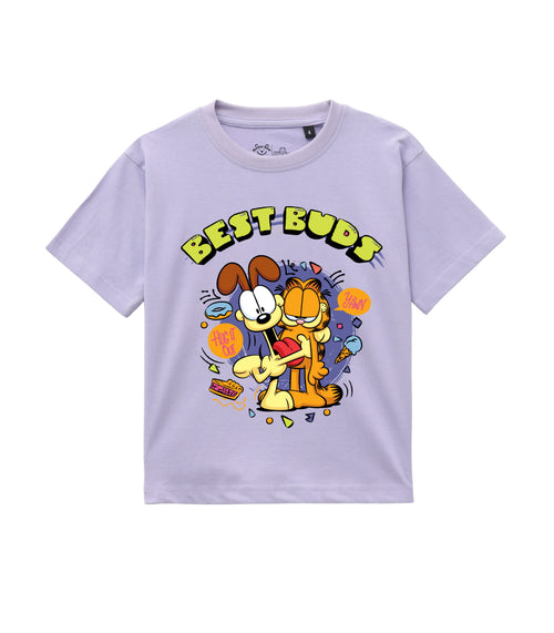 Best Buds Garfield Print Kids T-Shirt