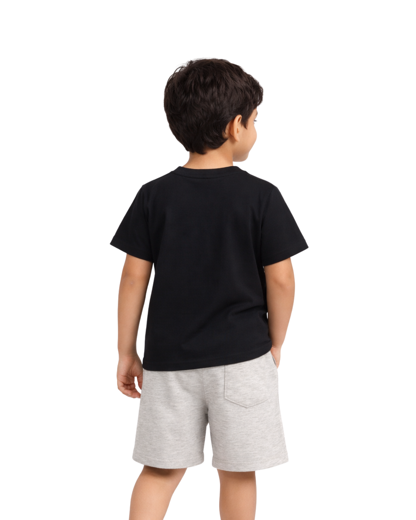Black Donatello Ninja Turtle Kids T- Shirt and Shorts Set