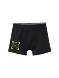 Black Garfield Sneaky Look Action Kids Trunks