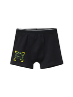 Black Garfield Sneaky Look Action Kids Trunks