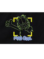 Black Garfield Sneaky Look Action Kids Trunks