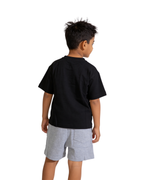 Black “I Hate Mondays” Garfield Kids T- Shirt and Shorts Set