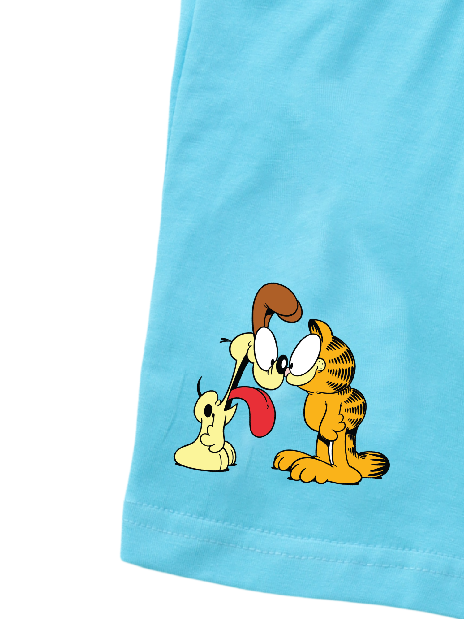 Blue Garfield & Odie Fun Play Action Kids Trunks