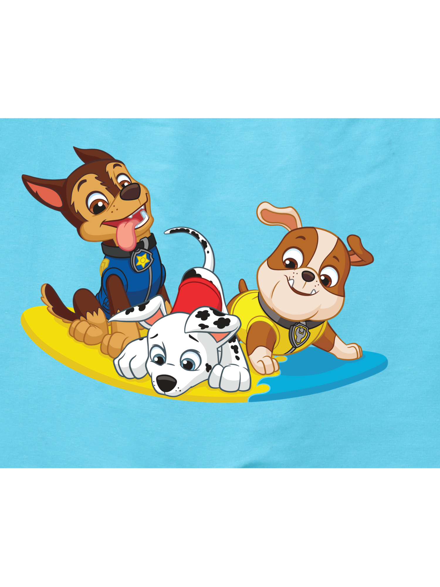 Blue Sailboat Adventure Paw Patrol Kids Trunks