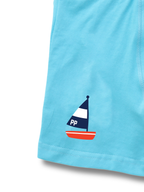 Blue Sailboat Adventure Paw Patrol Kids Trunks