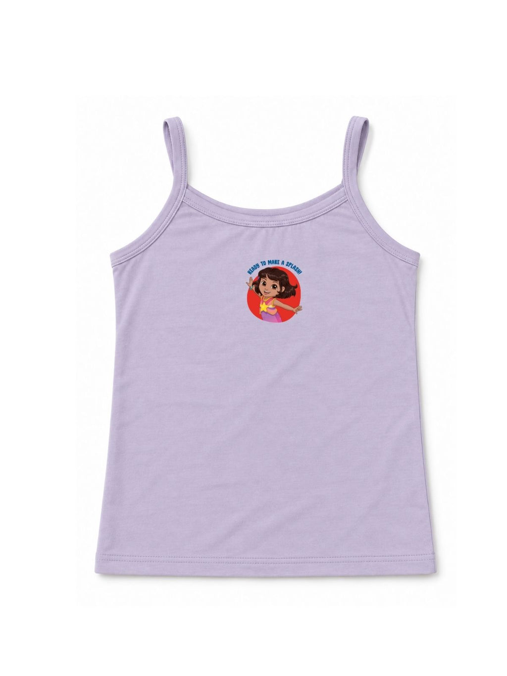 Ready to Make a Splash Girls Cotton Camisole – Dora©