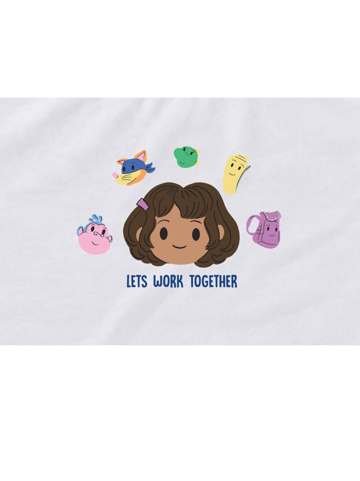 Let's Work Together Girls Cotton Camisole – Dora©