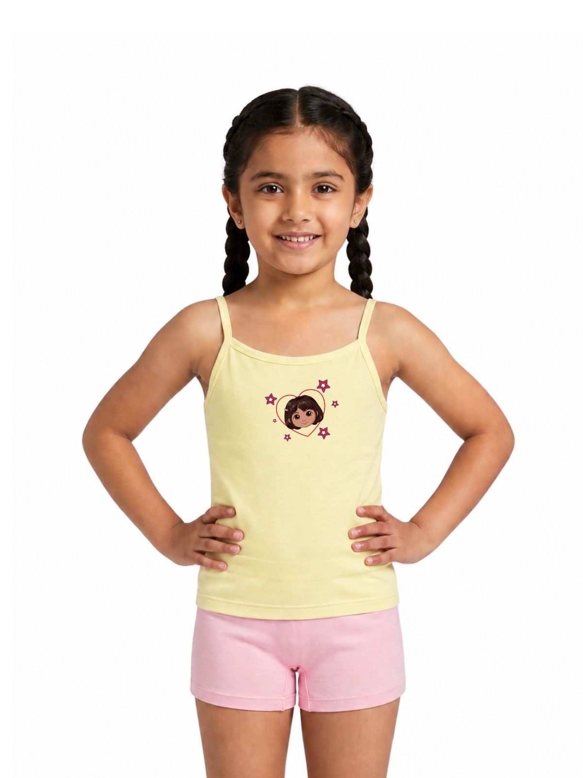 Dora Heart Smile Girls Printed Camisole – Dora©