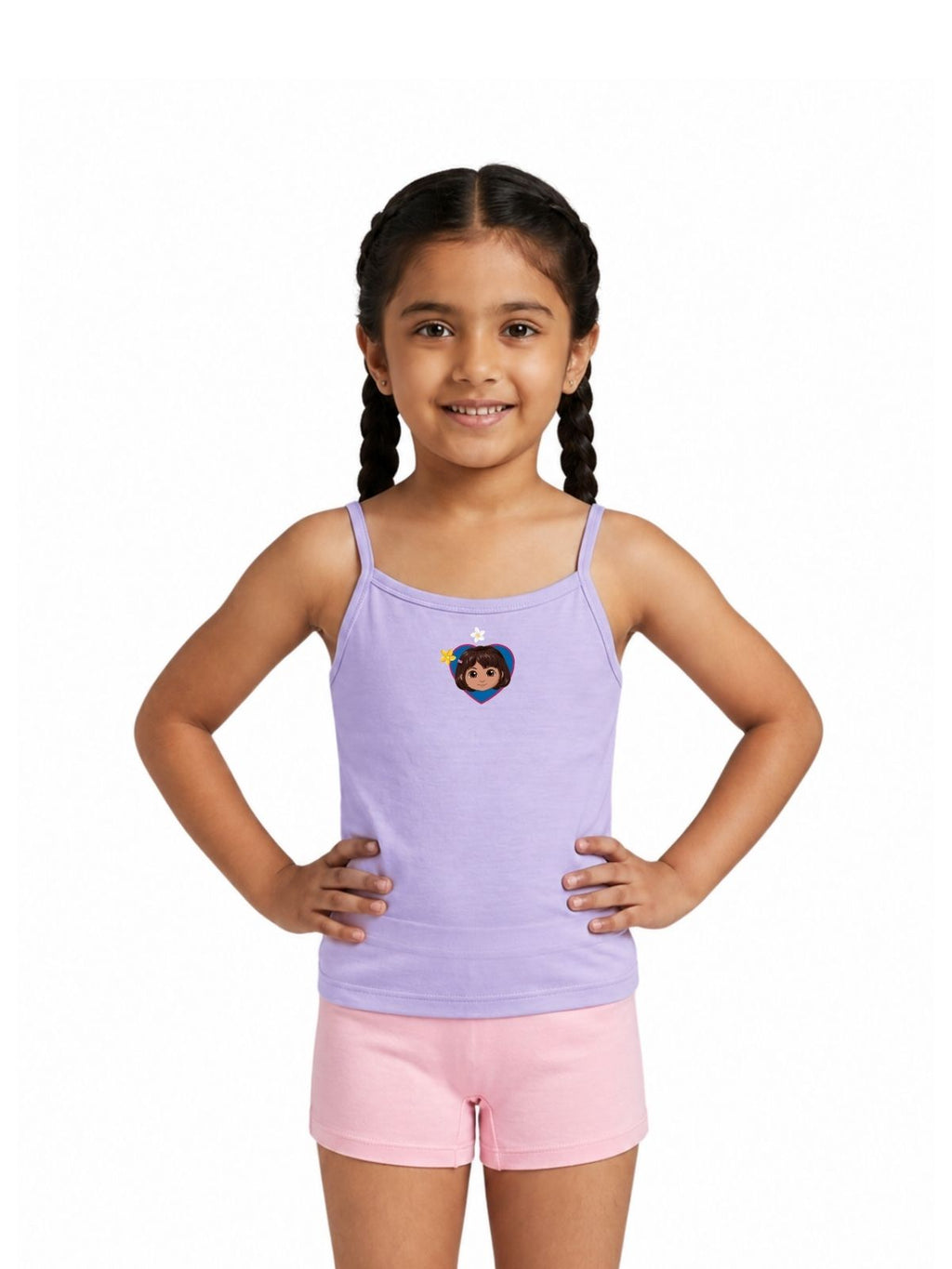 Dora Heart Face Girls Printed Camisole – Dora©