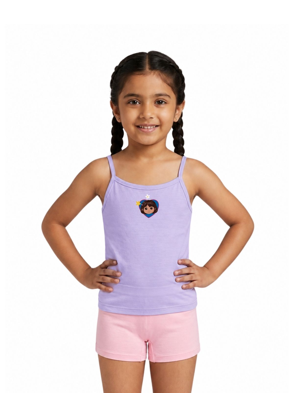 Dora Heart Face Girls Printed Camisole – Dora©