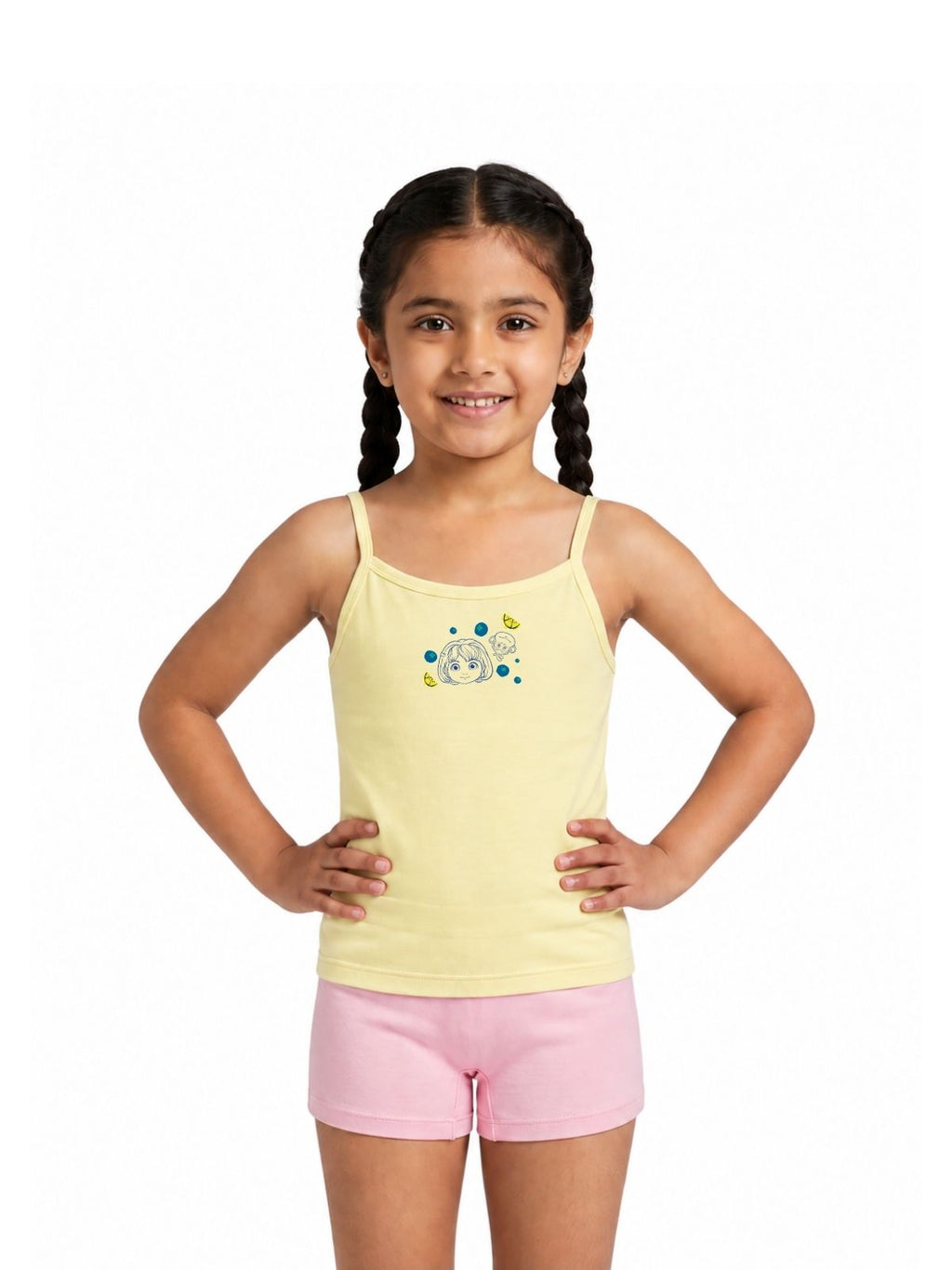 Cocomelon Lemon Fun Girls Printed Camisole – Cocomelon©