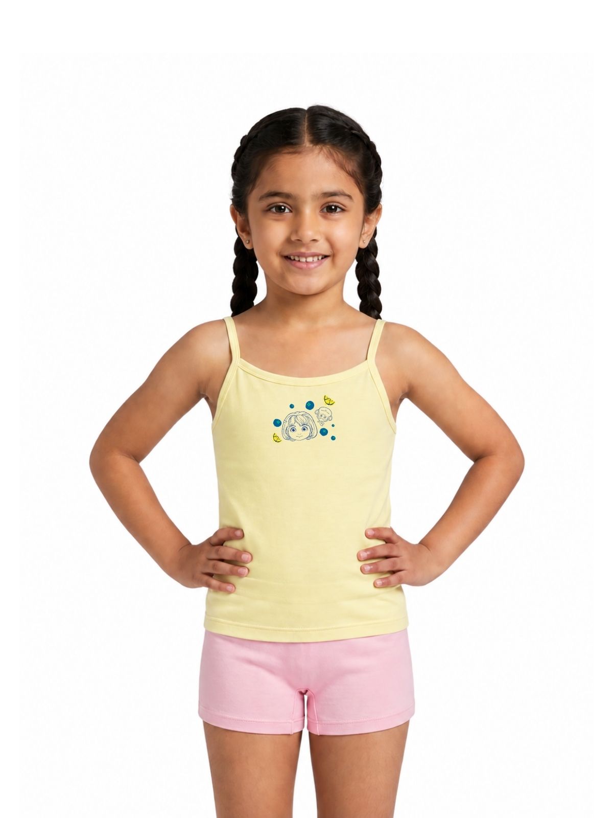 Cocomelon Lemon Fun Girls Printed Camisole – Cocomelon©