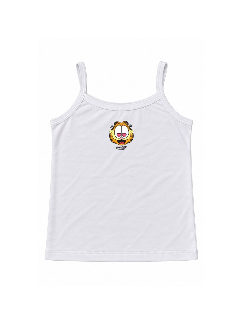 Heart Eyes Garfield Girls Cotton Camisole – Garfield©