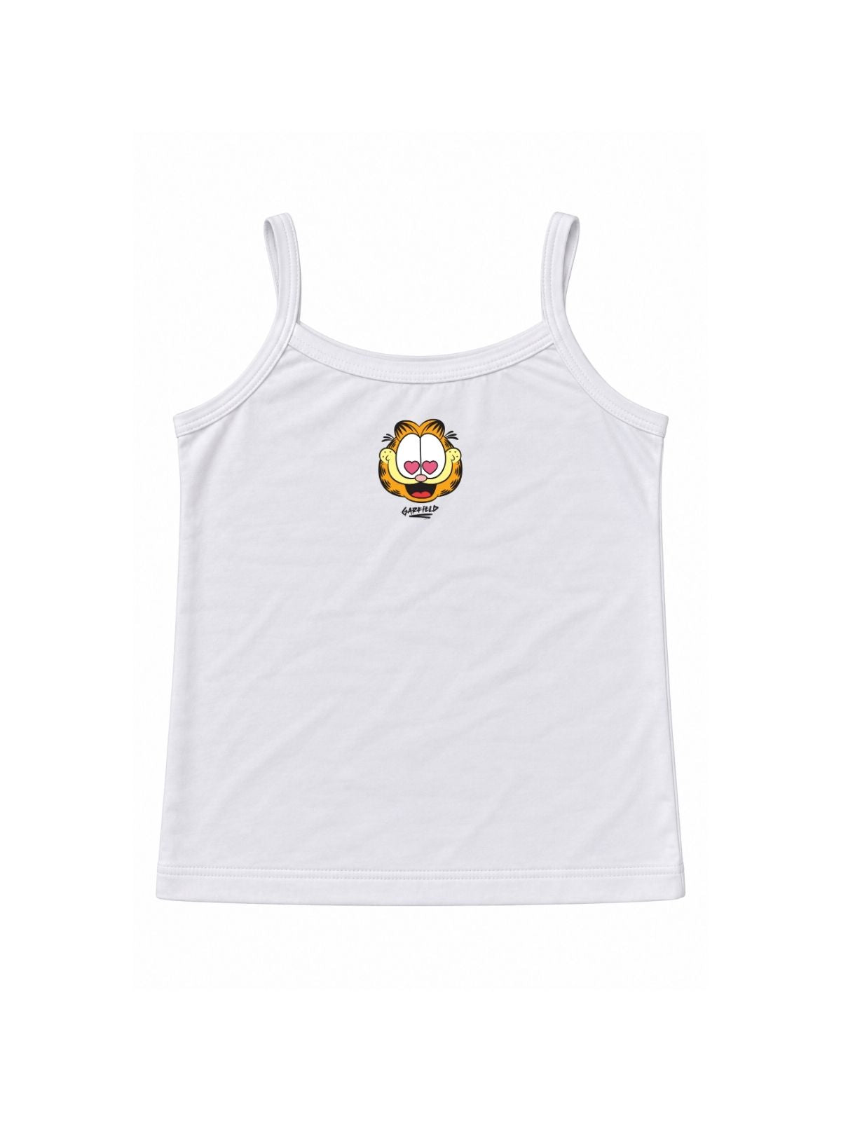 Heart Eyes Garfield Girls Cotton Camisole – Garfield©