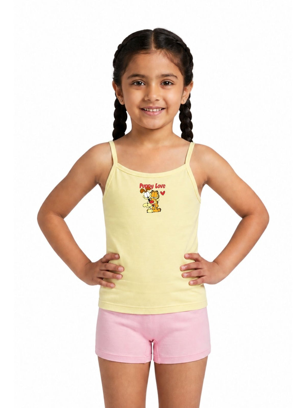 Puppy Love Garfield Girls Cotton Camisole – Garfield©