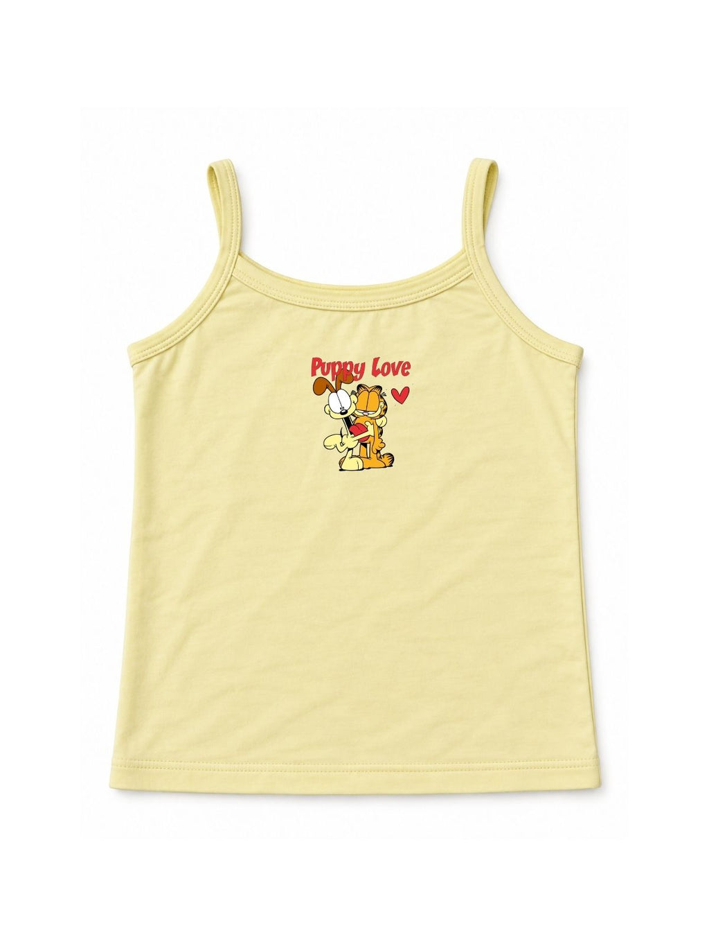 Puppy Love Garfield Girls Cotton Camisole – Garfield©