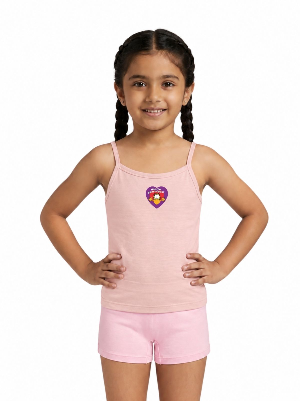 You're Purrfect Garfield Girls Cotton Camisole – Garfield©