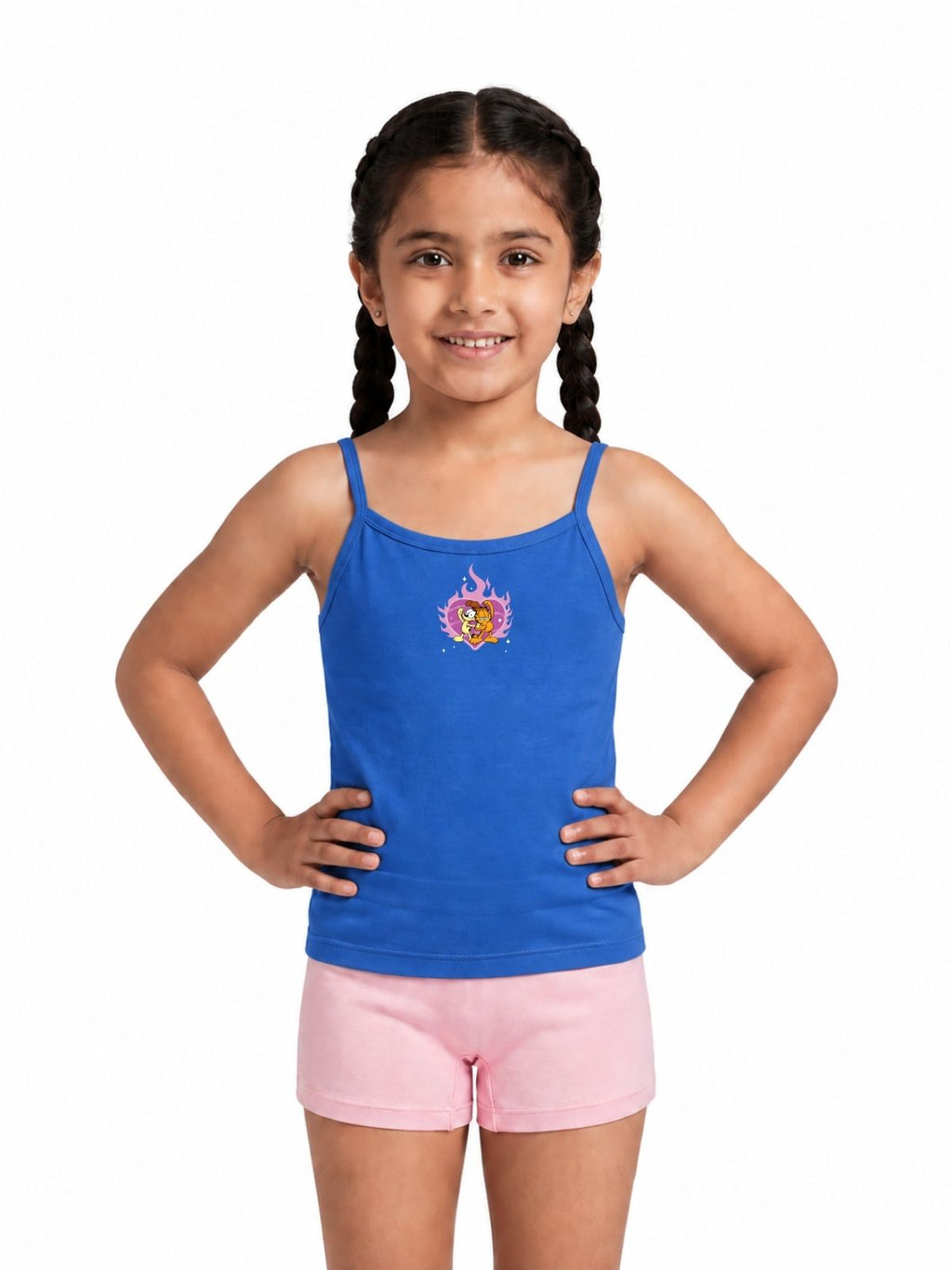 Flame Heart Garfield Girls Cotton Camisole – Garfield©