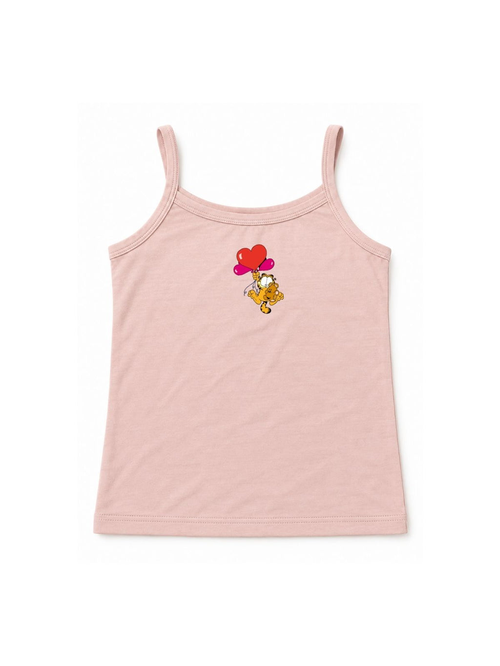 Heart Balloons Girls Printed Camisole – Garfield©