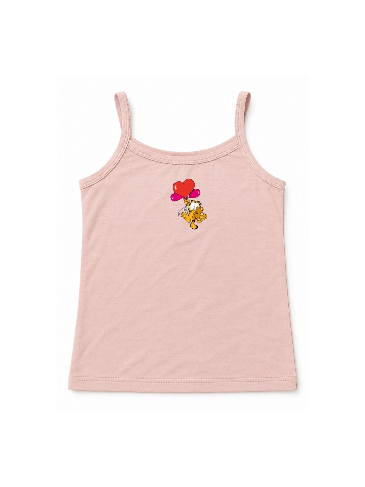 Heart Balloons Girls Printed Camisole – Garfield©