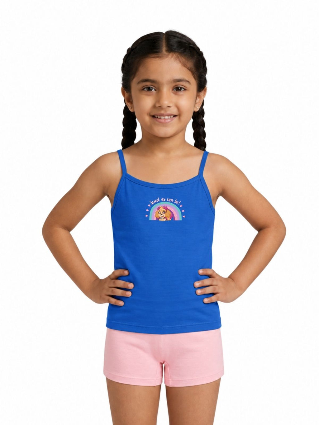 Cute Skye Rainbow Girls Printed Camisole – Paw Patrol©