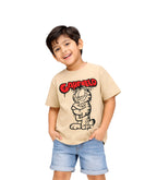 Classic Garfield Logo Print Kids T-Shirt