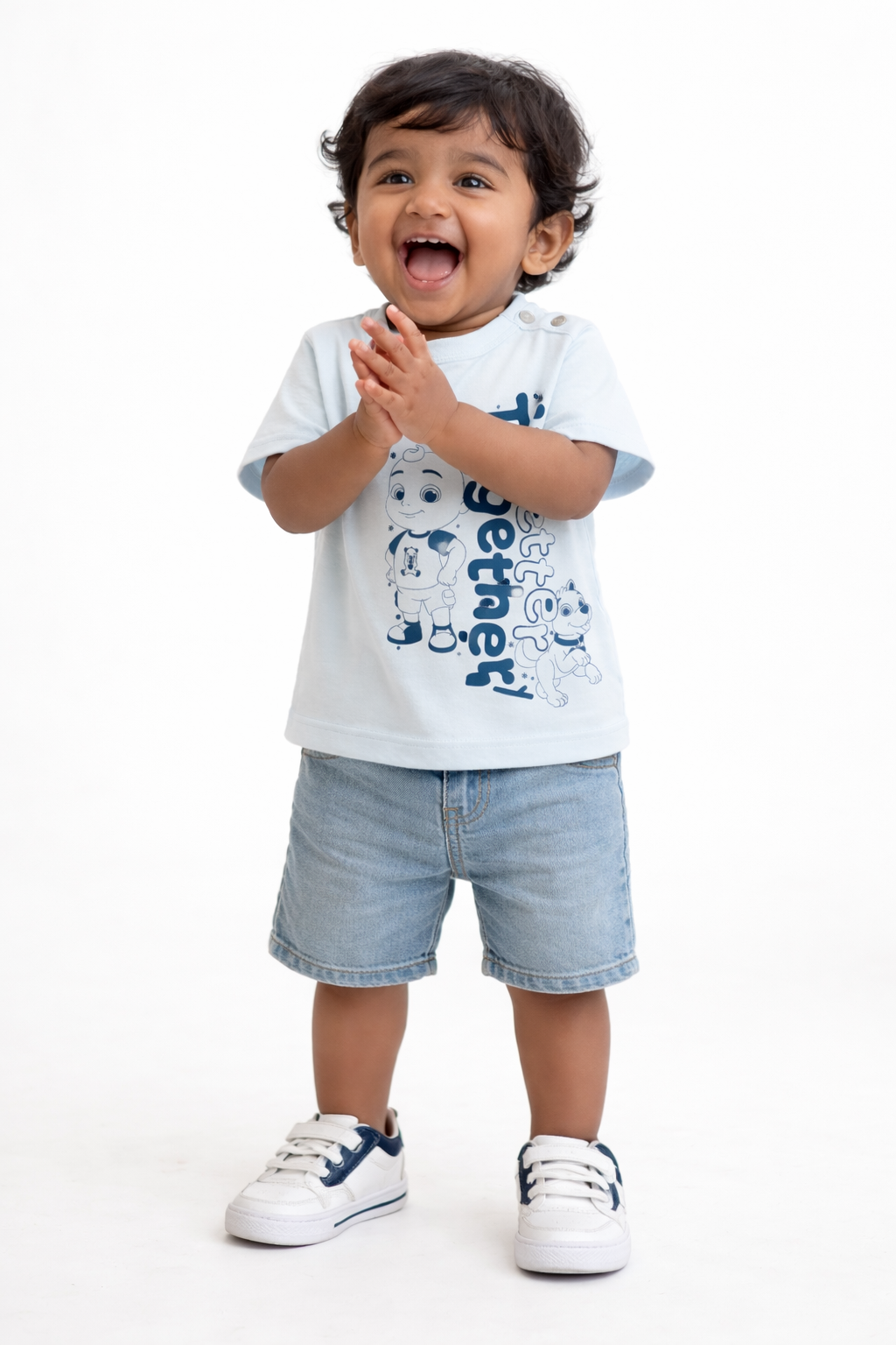 Cocomelon Better Together Cartoon Baby T-Shirt