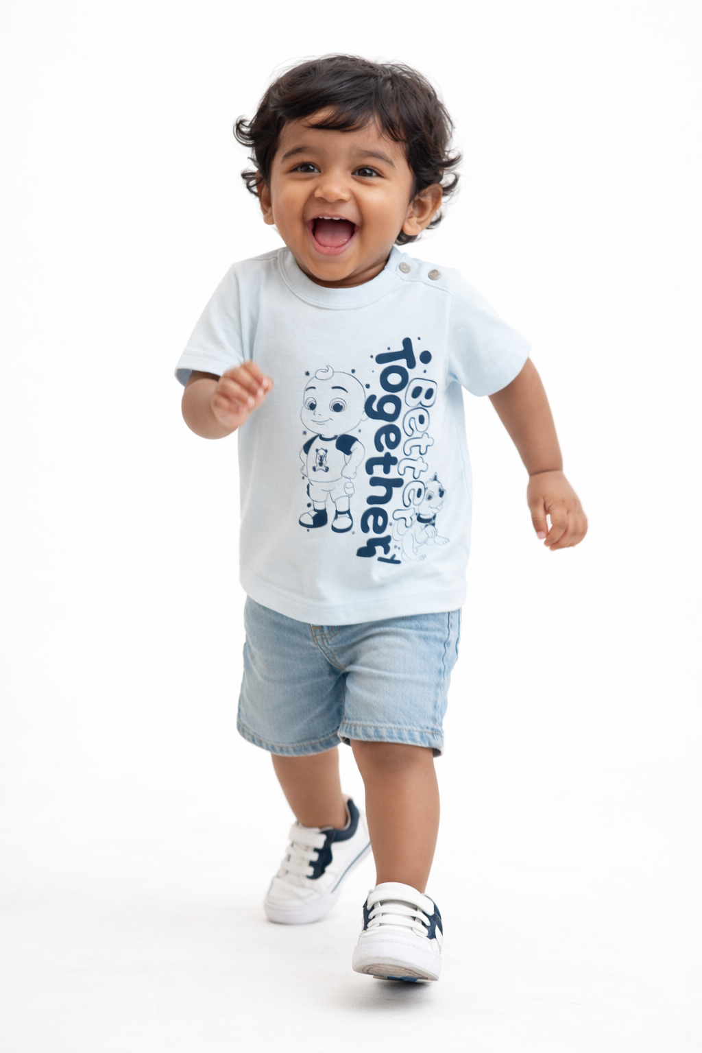 Cocomelon Better Together Cartoon Baby T-Shirt