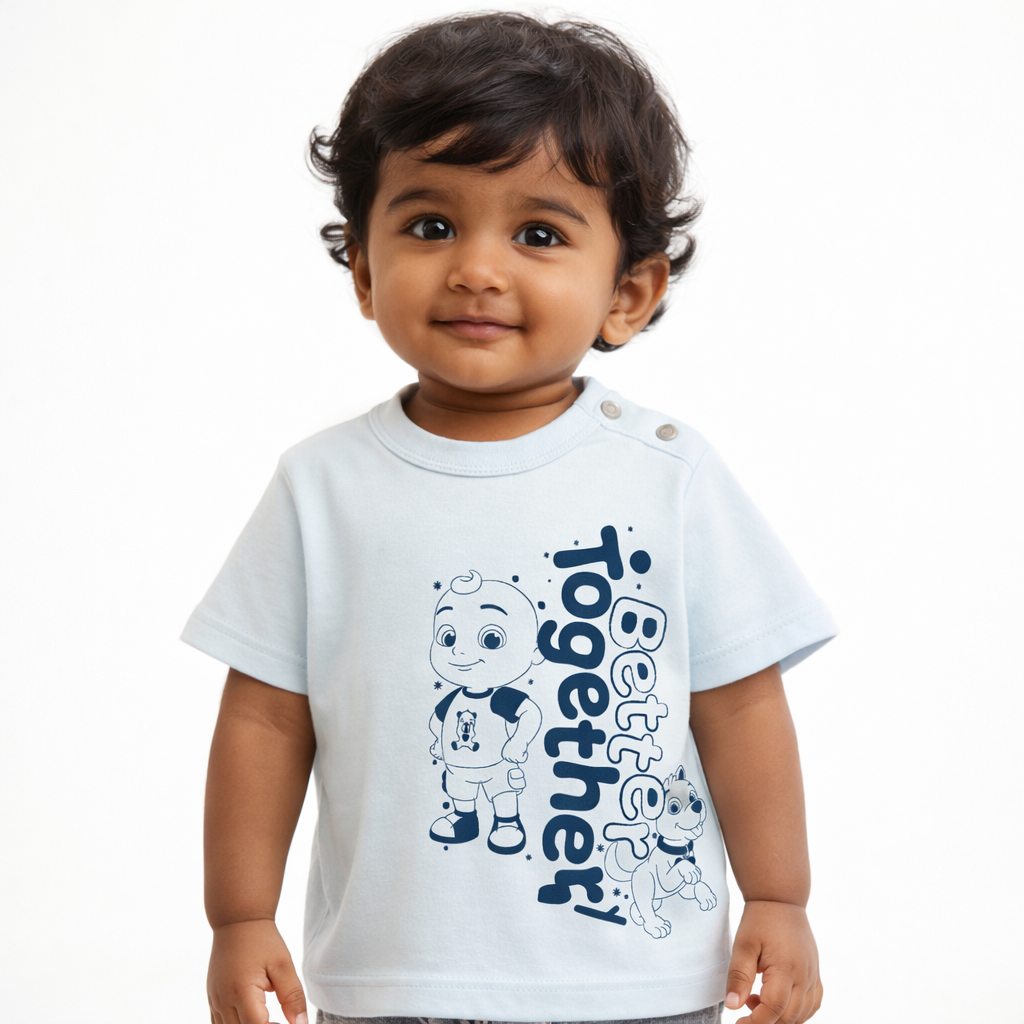 Cocomelon Better Together Cartoon Baby T-Shirt