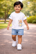 Cocomelon JJ Cartoon Print Baby T-Shirt