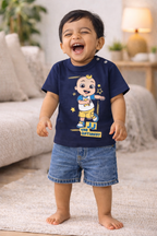 Cocomelon JJ The Optimist Cartoon Baby T-Shirt