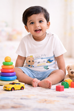 Cocomelon Laugh Play Brighten Your Day Baby T-Shirt