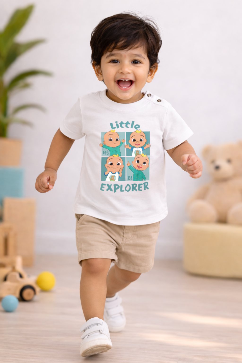 Cocomelon Little Explorer Baby T-Shirt