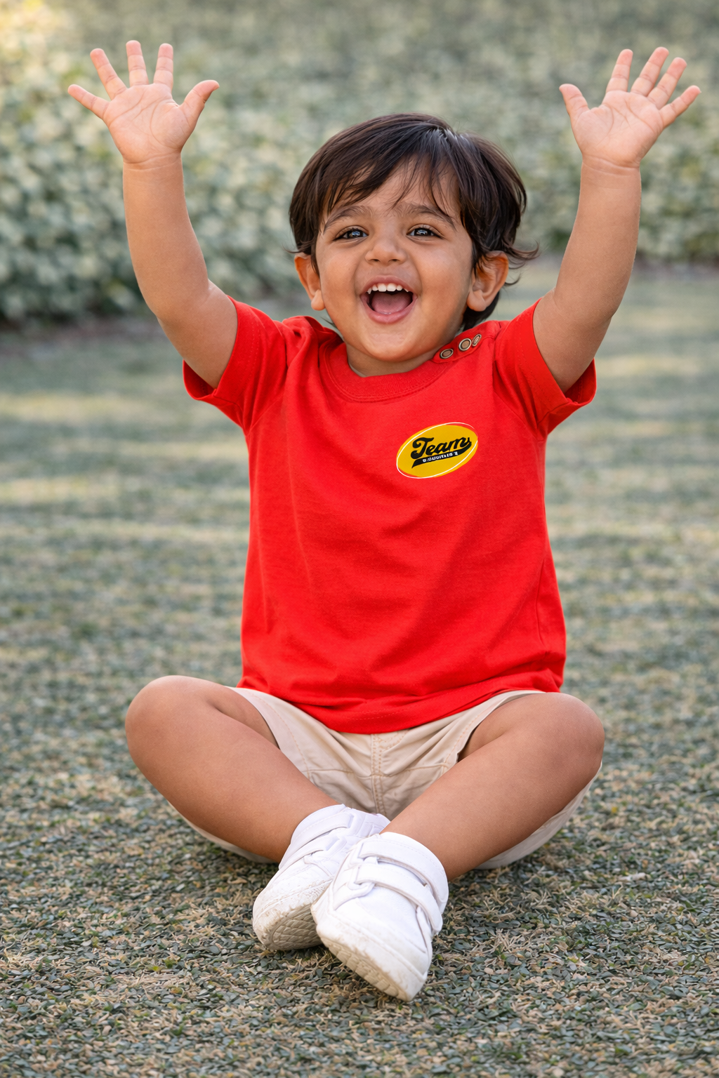 Cocomelon Team Happy Cartoon Baby T-Shirt