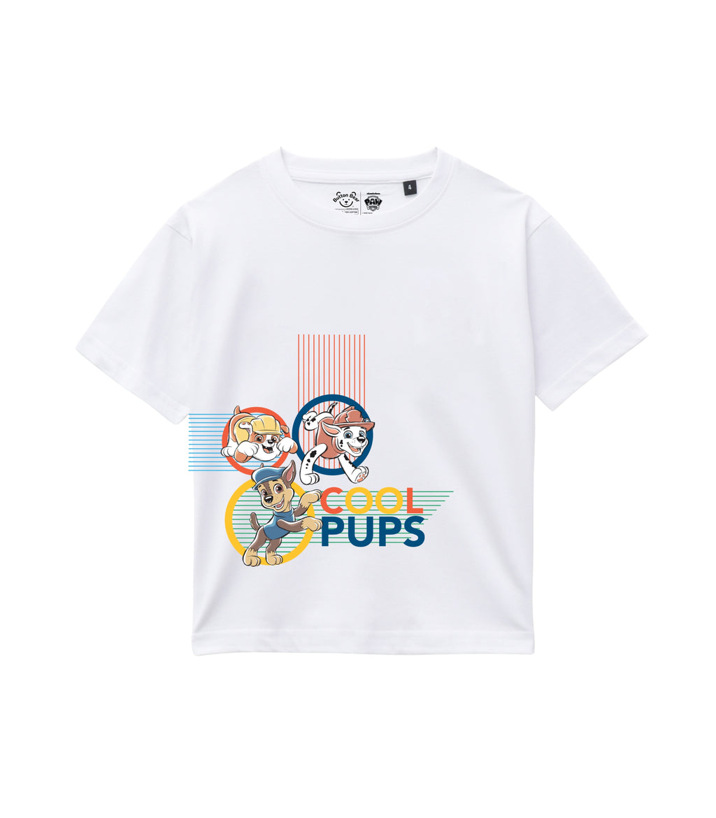 Cool Pups Paw Patrol Print Kids T-Shirt