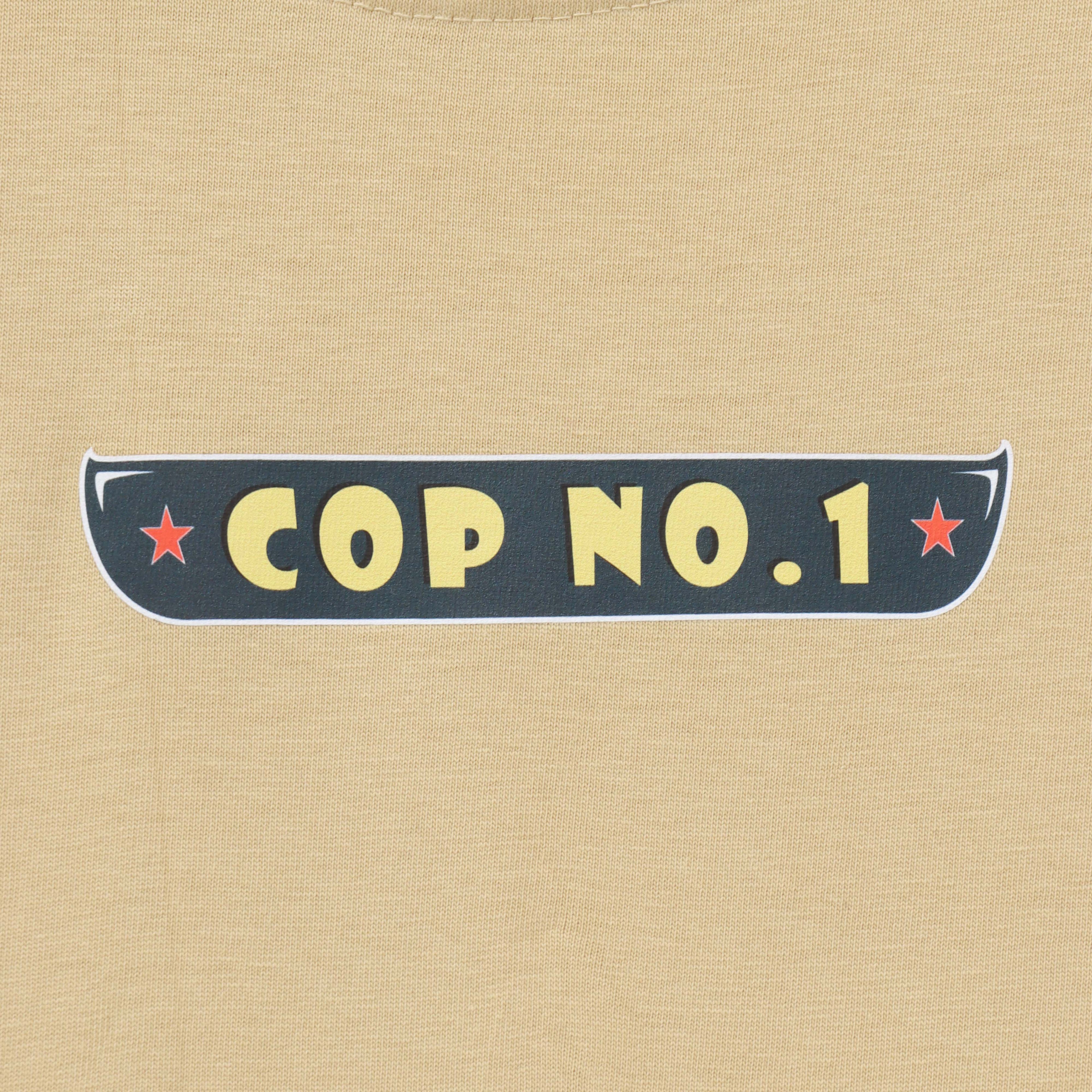 Cop No.1 Singham Action Bike Graphic Kids T-Shirt – Motu Patlu