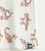 Cream Tiger Print Kids Lounge Wear Set