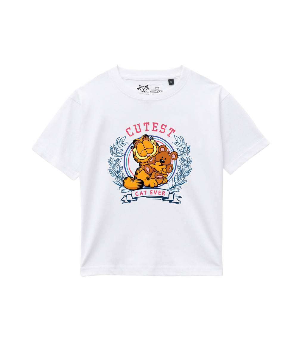 Cutest Garfield Cat Ever Cartoon Graphic T-Shirt